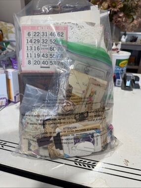 Vintage Lot of Assorted Ephemera for Junk Journals